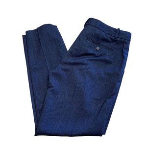 NWT Theory Spring Navy Testra Pants Size 10 Ankles